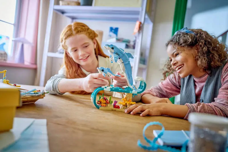 LEGO 31385 Zwierzęta morskie: piękny delfin zdjęcie 12