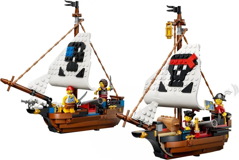 LEGO 31387 Legendarny statek piracki zdjęcie 5