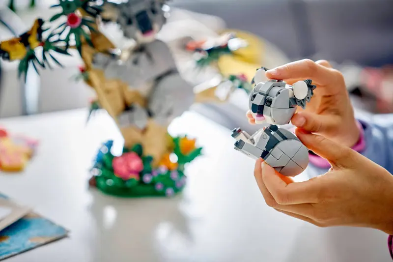 LEGO 31388 Dzikie zwierzęta: Rodzina koali zdjęcie 6