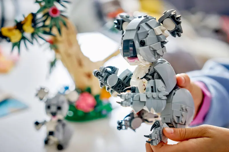 LEGO 31388 Dzikie zwierzęta: Rodzina koali zdjęcie 7