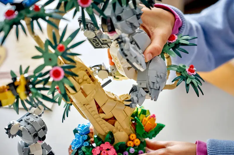 LEGO 31388 Dzikie zwierzęta: Rodzina koali zdjęcie 8