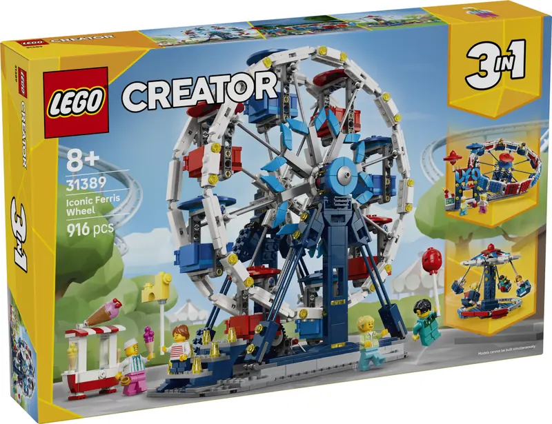 LEGO 31389 Kultowy diabelski młyn zdjęcie 2