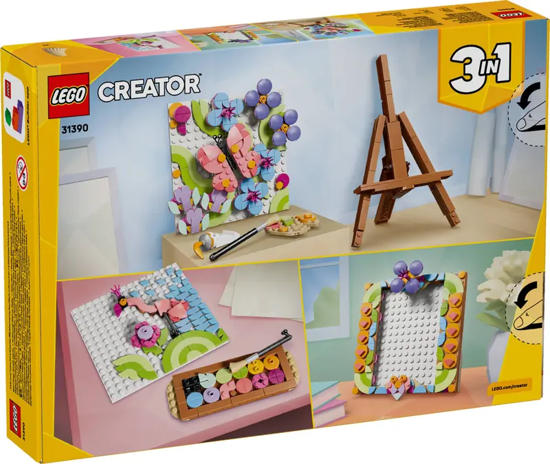 LEGO 31390 Dekoracyjny obraz z kwiatami zdjęcie 2