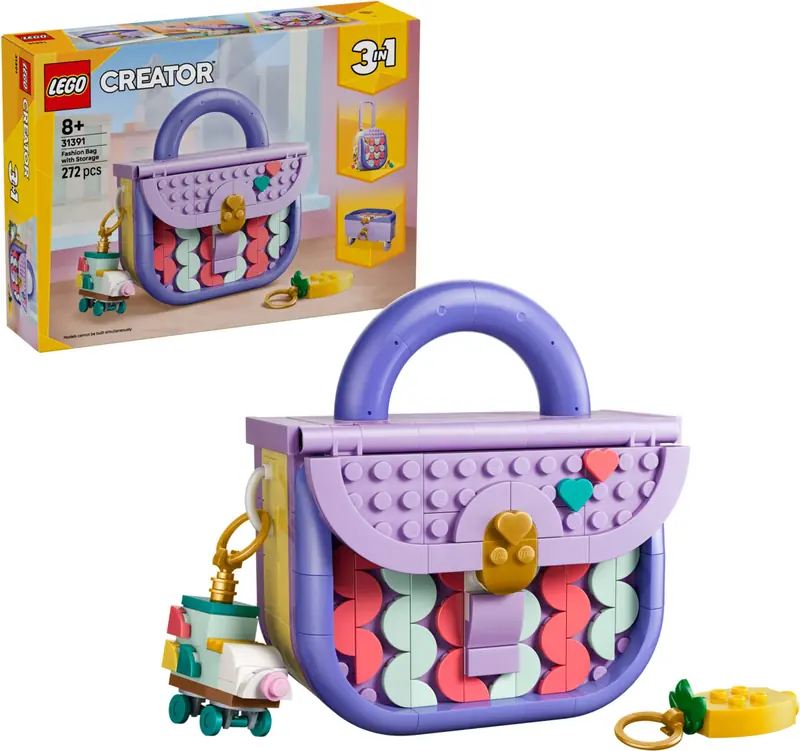 LEGO 31391 Modna torebka ze schowkiem zdjęcie 3