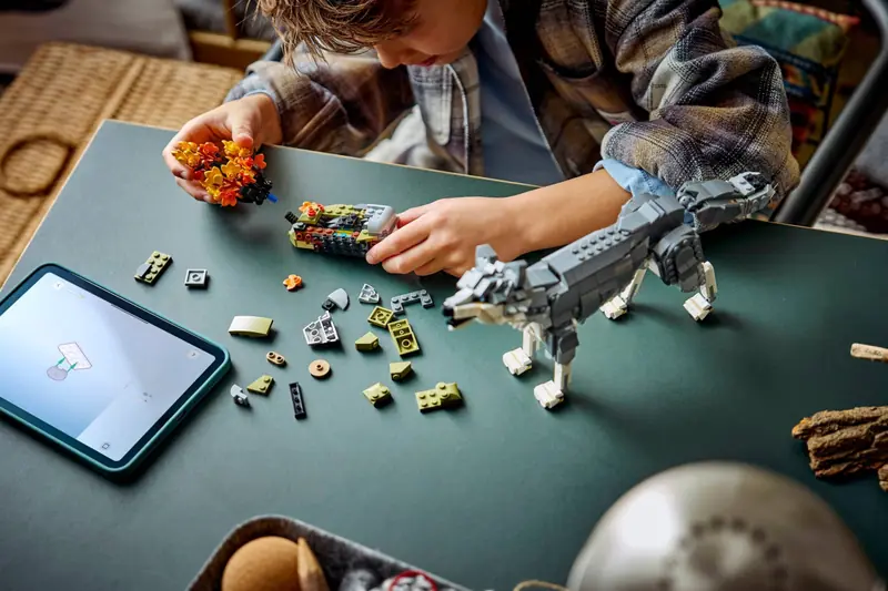 LEGO 31393 Leśne zwierzęta: Wilk szary zdjęcie 14