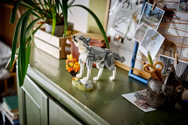 LEGO 31393 Leśne zwierzęta: Wilk szary zdjęcie 17