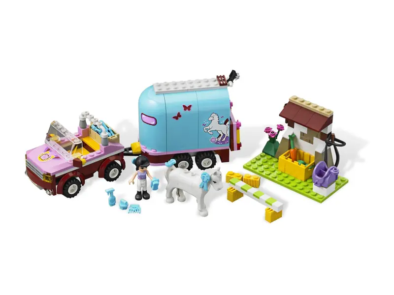 LEGO 3186 Przyczepa dla konia Emmy