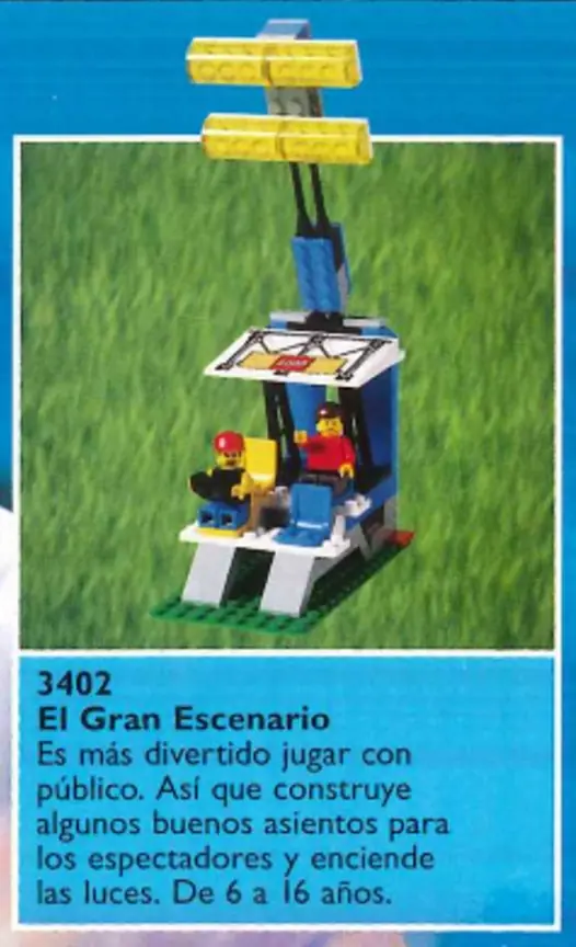 LEGO 3402 Trybuna sportowa