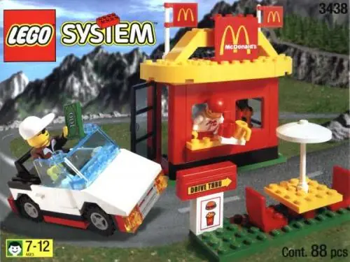 LEGO 3438 McDonald's Restaurant