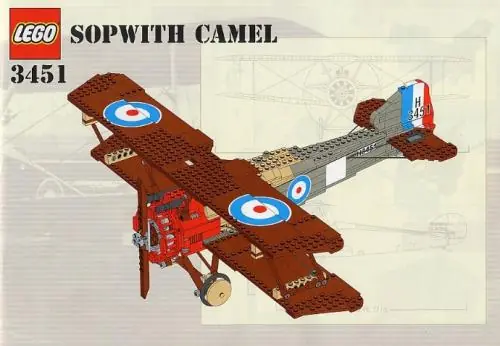 LEGO 3451 Sopwith Camel