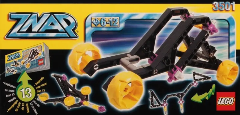 LEGO 3501 ZNAP Jet-Car