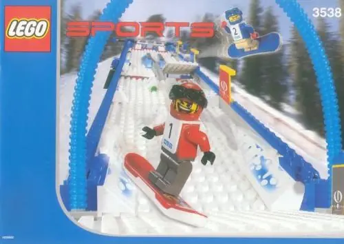 LEGO 3538 Wyczynowy tor snowboardowy