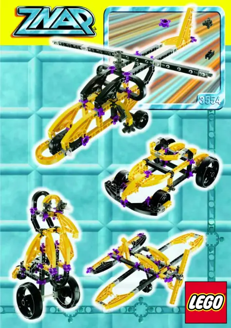 LEGO 3554 ZNAP Mini-Constructor Set