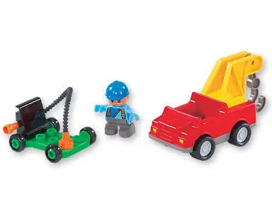LEGO 3606 Go-Kart Transport (Rescue Service) (Explore)