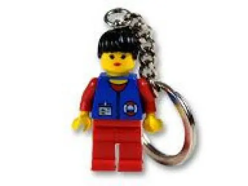LEGO 3918 Coast Guard Female Key Chain