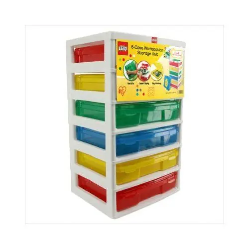 LEGO 397305 6-Case Workstation Storage Unit