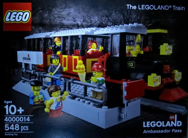 LEGO 4000014 The LEGOLAND Train (LEGOLAND Ambassador Pass Version)