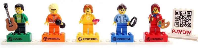 LEGO 4000036 The Playful 5 Minifigure Set