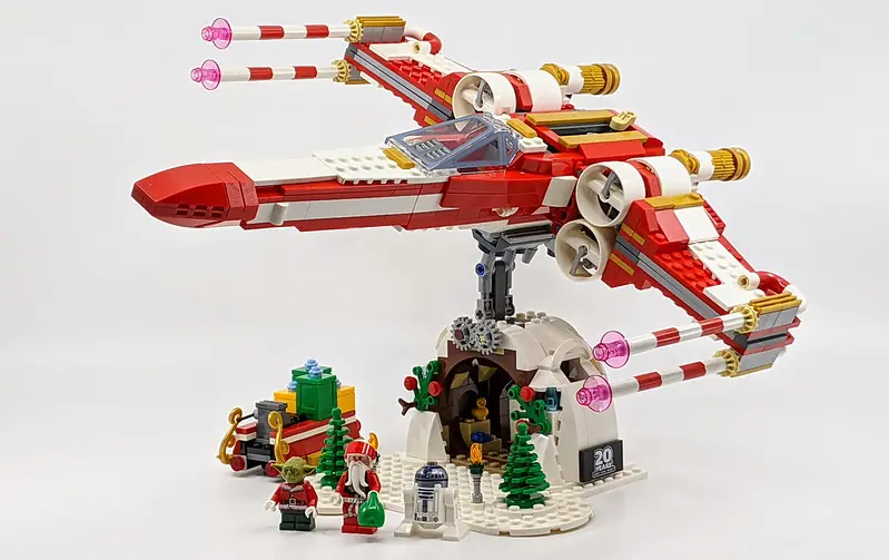 LEGO 4002019 Gwiezdny myśliwiec X-wing Eskadry Świątecznej