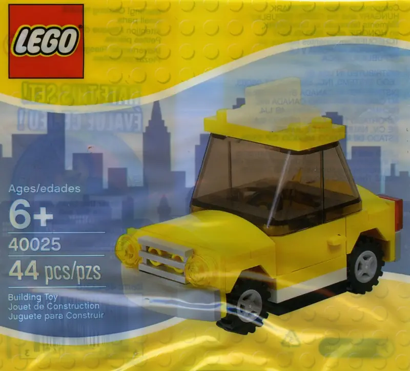LEGO 40025 Yellow Cab