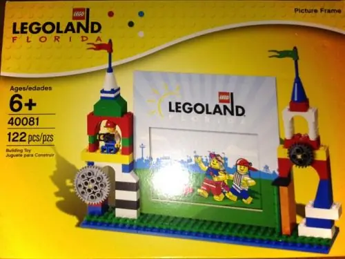LEGO 40081 LEGOLAND Picture Frame - Florida Edition