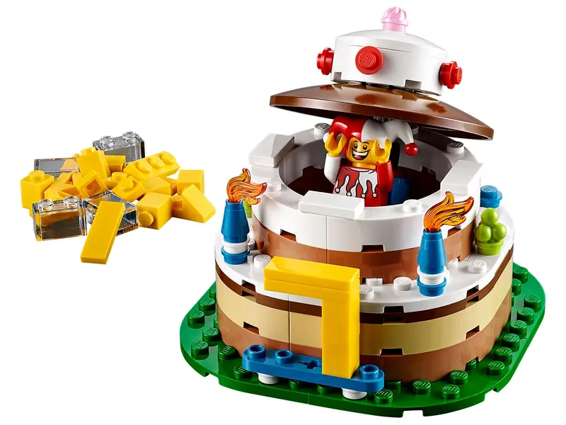 LEGO 40153 Ikona LEGO®: Urodzinowa dekoracja stołu