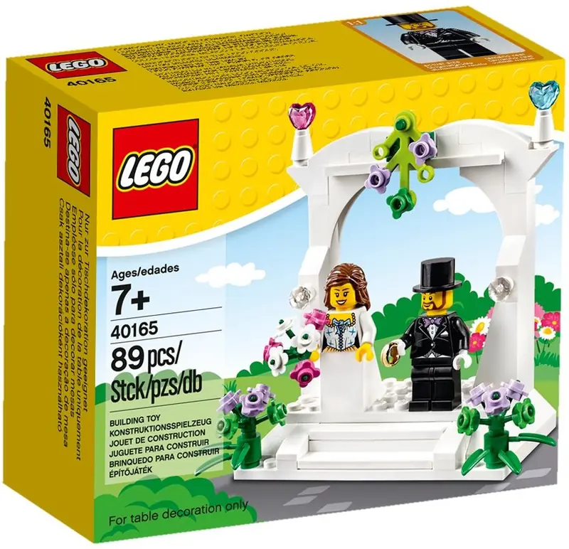 LEGO 40165 Wedding Favour Set 2016 zdjęcie 2