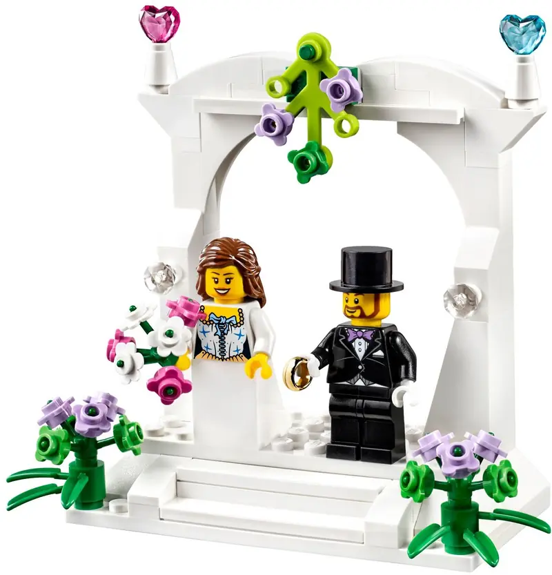 LEGO 40165 Wedding Favour Set 2016 zdjęcie 3