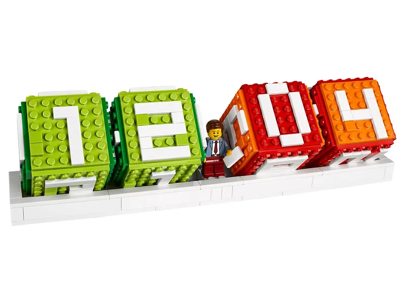 LEGO 40172 Kalendarz z klocków