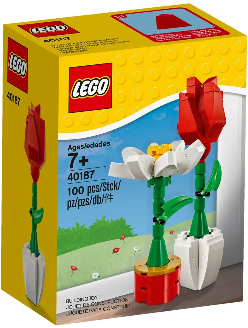 LEGO 40187 Kwiaty LEGO zdjęcie 2