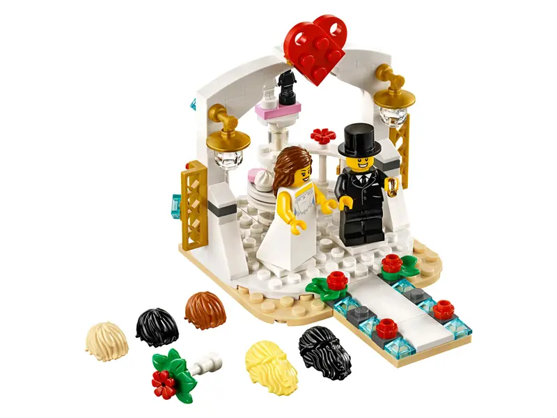 LEGO 40197 Upominkowy zestaw ślubny 2018