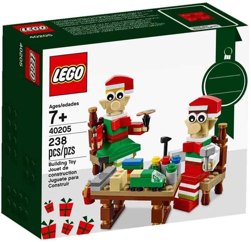 LEGO 40205 Pomocnicy Świętego Mikołaja LEGO zdjęcie 2
