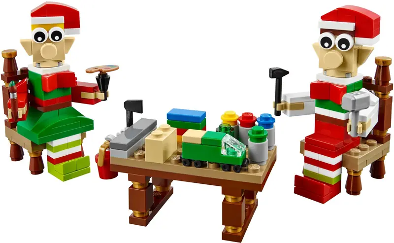 LEGO 40205 Pomocnicy Świętego Mikołaja LEGO zdjęcie 3