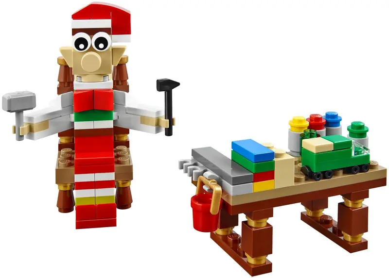 LEGO 40205 Pomocnicy Świętego Mikołaja LEGO zdjęcie 4