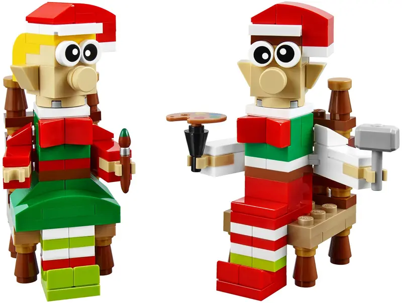 LEGO 40205 Pomocnicy Świętego Mikołaja LEGO zdjęcie 5
