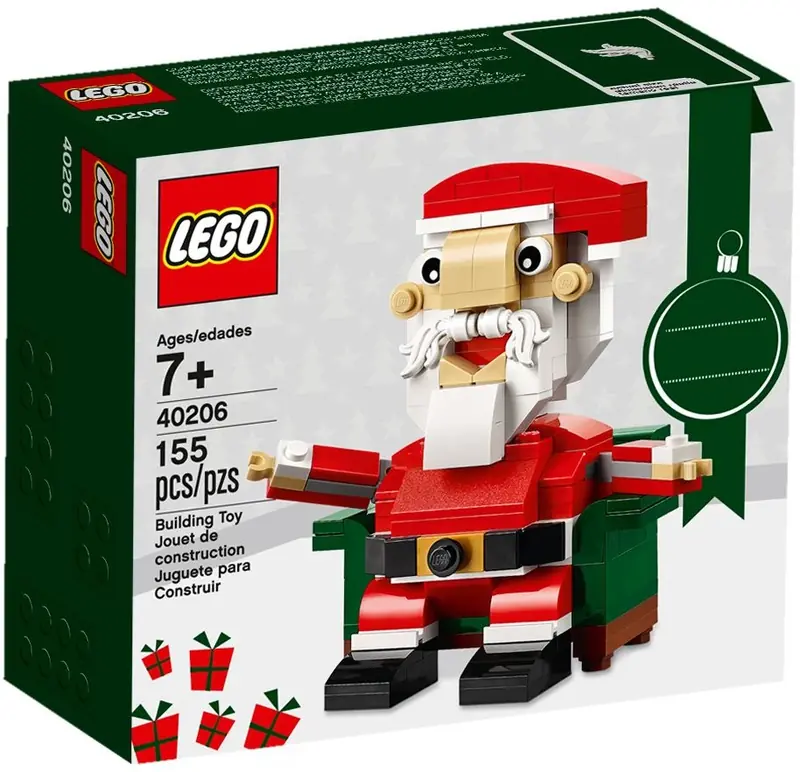 LEGO 40206 Święty Mikołaj LEGO zdjęcie 4