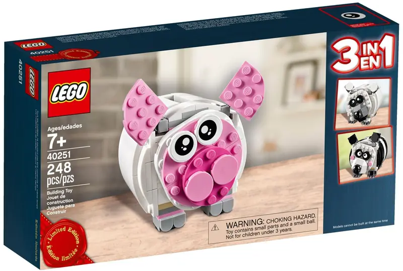 LEGO 40251 Miniświnka skarbonka zdjęcie 2