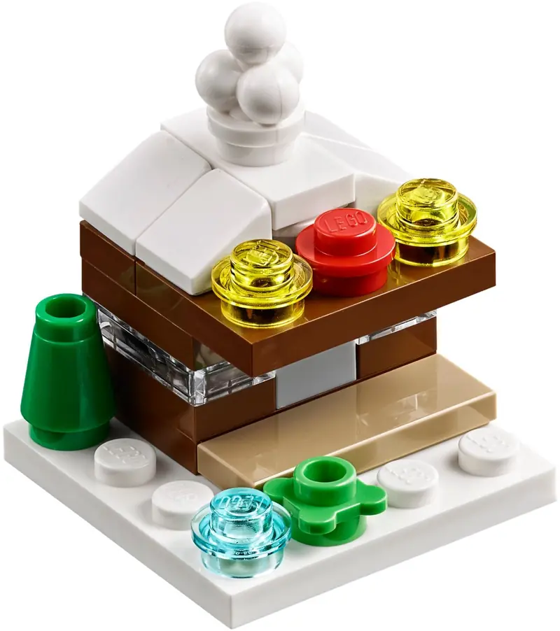 LEGO 40253 Świąteczne budowanie zdjęcie 6