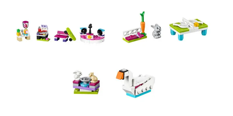 LEGO 40264 Zestaw akcesoriów „Zbuduj własne Miasto Heartlake”