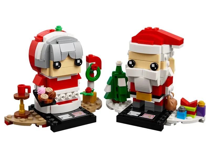 LEGO 40274 Święty Mikołaj i Pani Mikołajowa