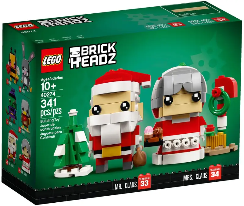 LEGO 40274 Święty Mikołaj i Pani Mikołajowa zdjęcie 2