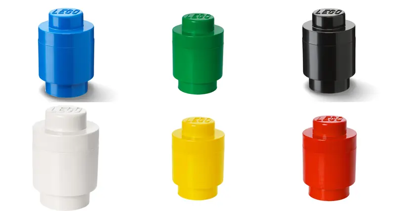 LEGO 40301731 Storage Brick Round 1 x 1 (All Colors)