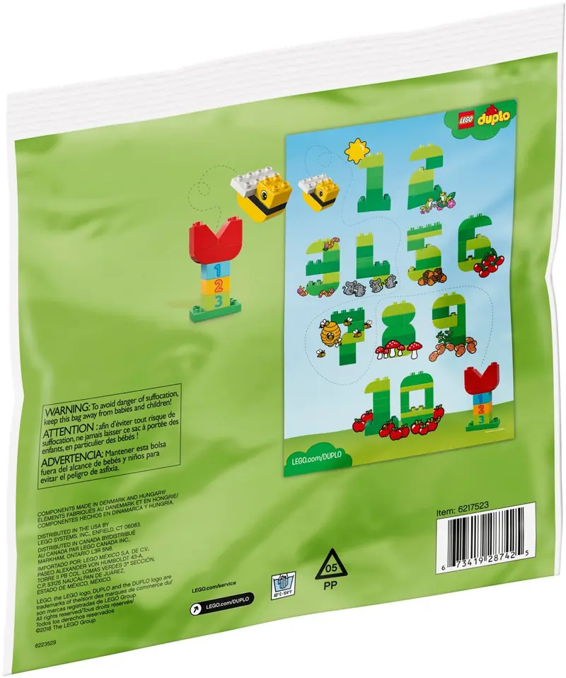 LEGO 40304 Nauka cyferek DUPLO zdjęcie 5