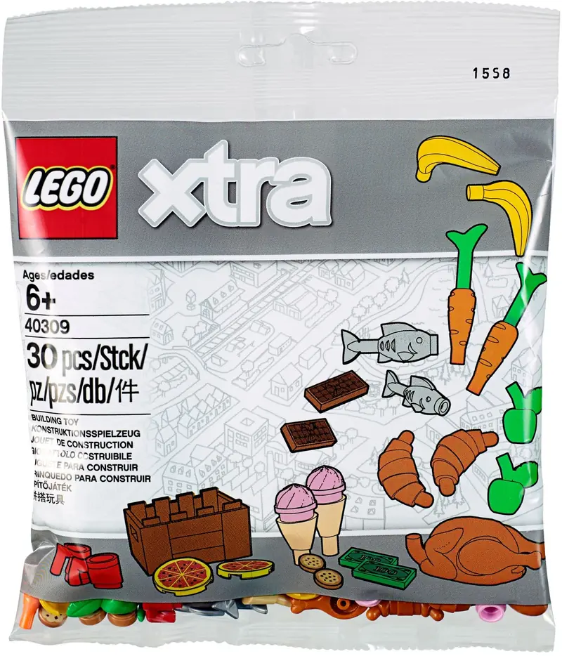 LEGO 40309 Akcesoria spożywcze zdjęcie 2