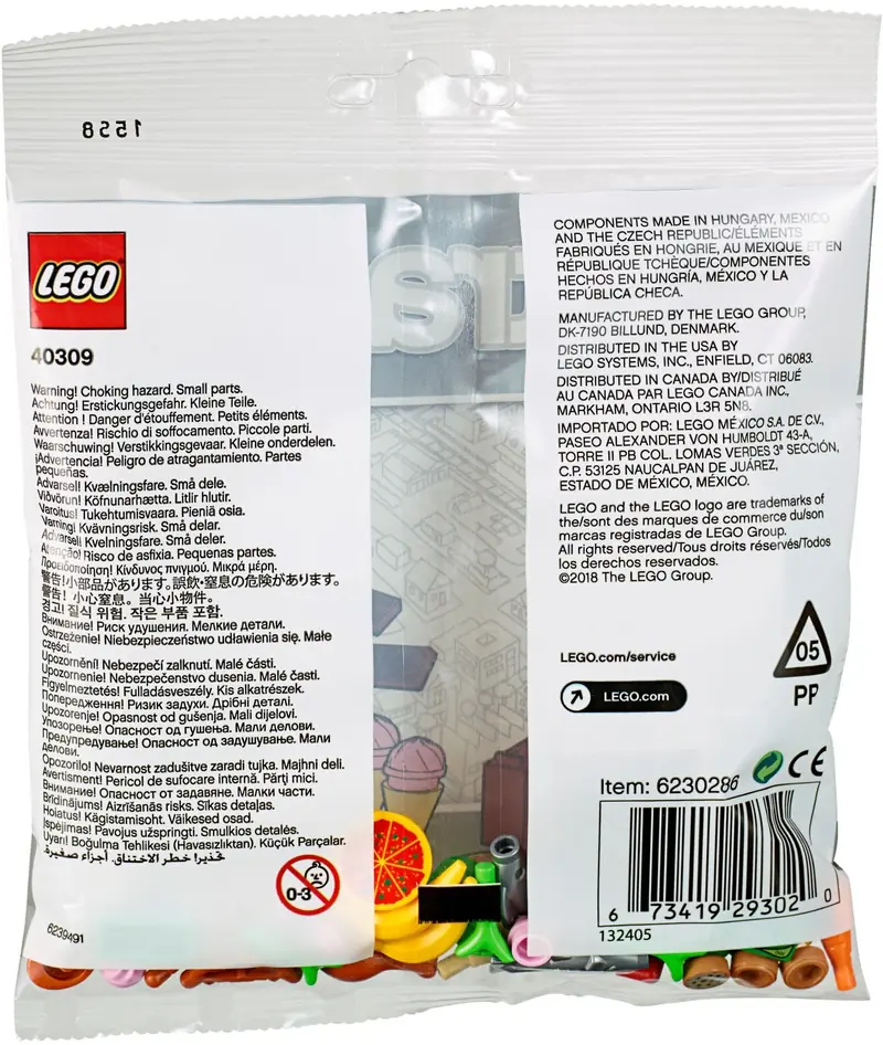 LEGO 40309 Akcesoria spożywcze zdjęcie 3