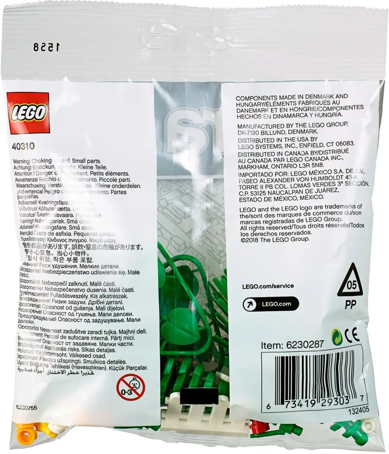 LEGO 40310 Akcesoria botaniczne zdjęcie 3