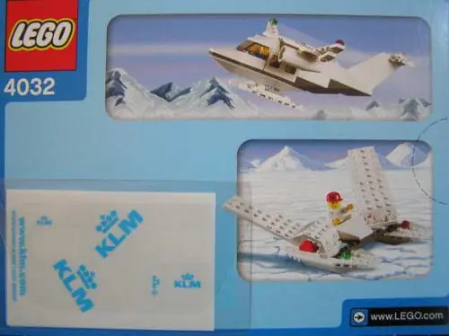 LEGO 4032 Passenger Plane - KLM Version