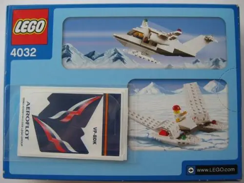 LEGO 4032 Passenger Plane - Aeroflot Version