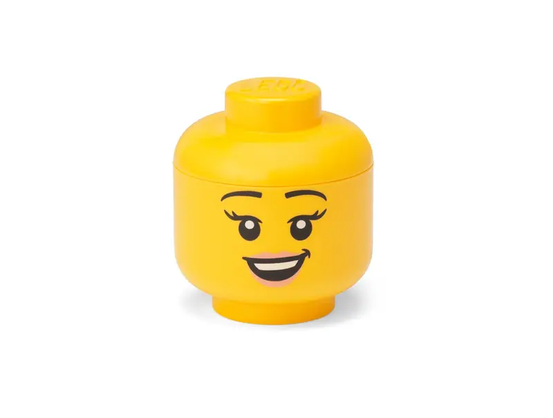 LEGO 40330801 Storage Head Mini (Happy Girl)