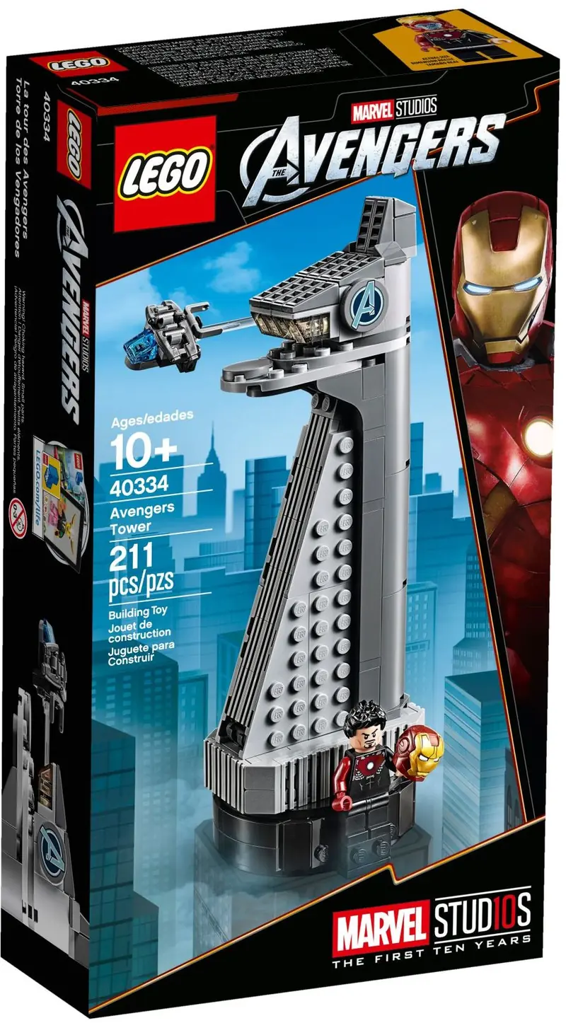 LEGO 40334 Wieża Avengersów zdjęcie 2
